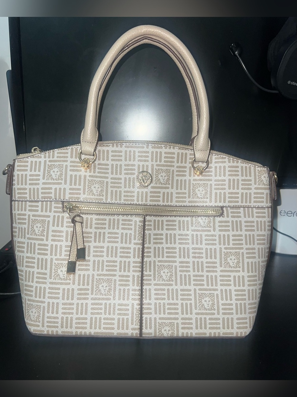 Anne Klein Dome Satchel Handbag